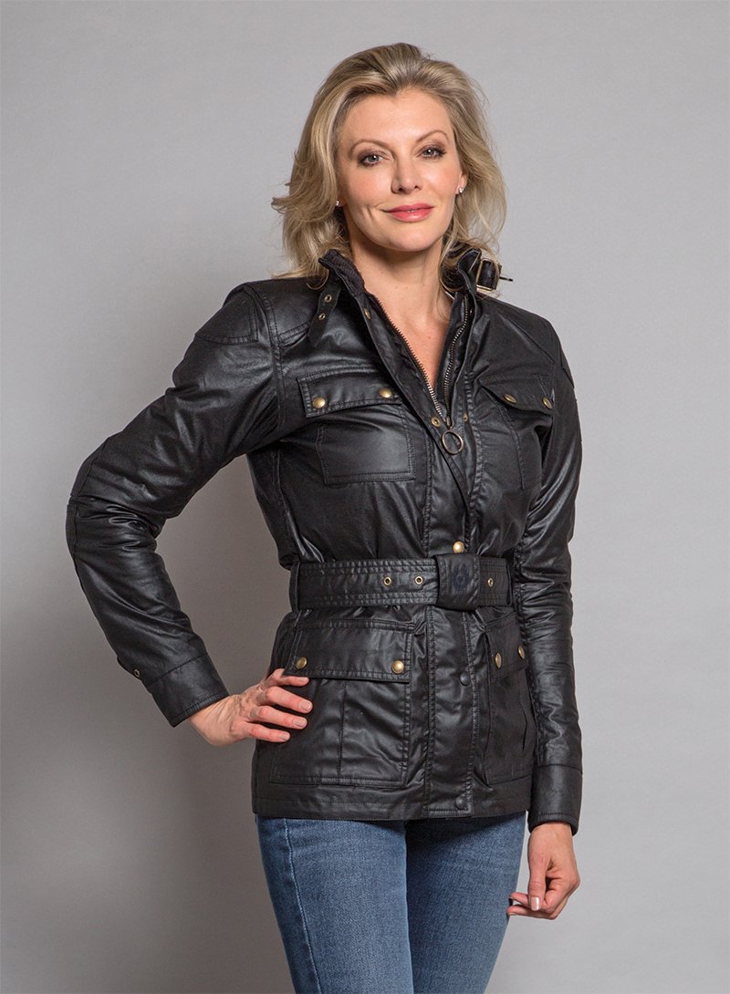Belstaff ladies Trialmaster. Now in black.